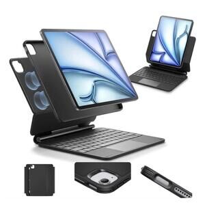 ESR Magnetic Keyboard Case 360 Rebound Series Apple iPad Air 13" 2025/2024 Black